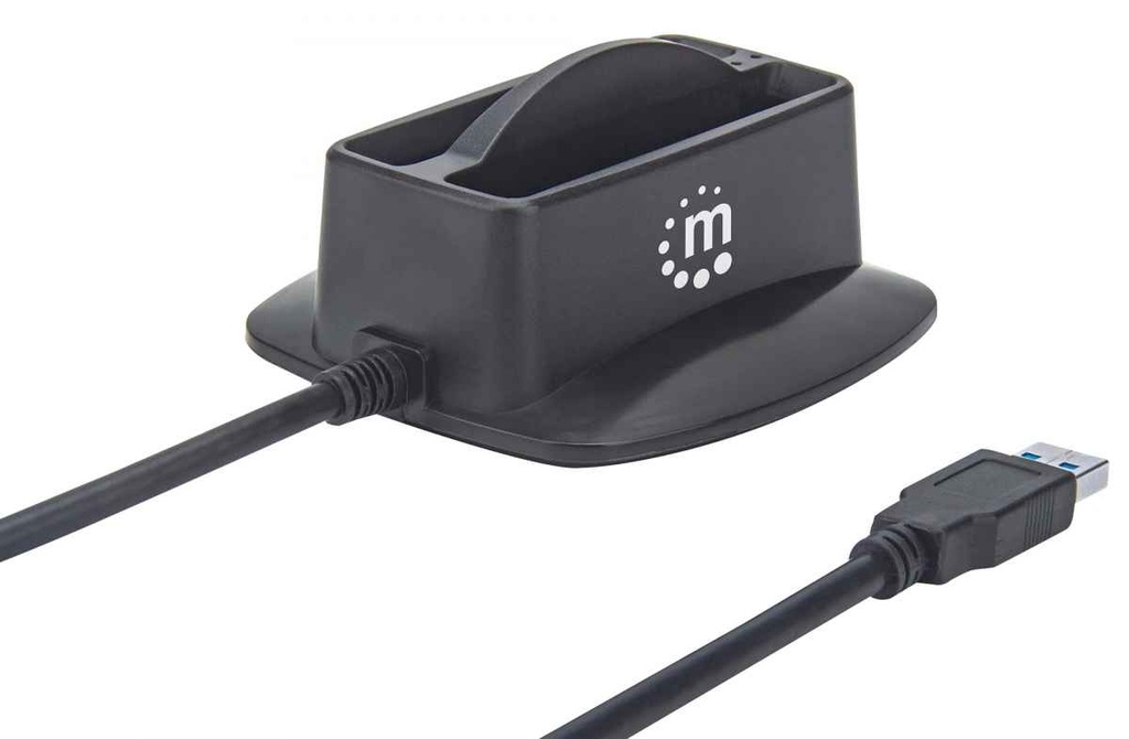 Adaptador Manhattan De Disco Duro 2x SATA III 2.5" 5 Gbit/s