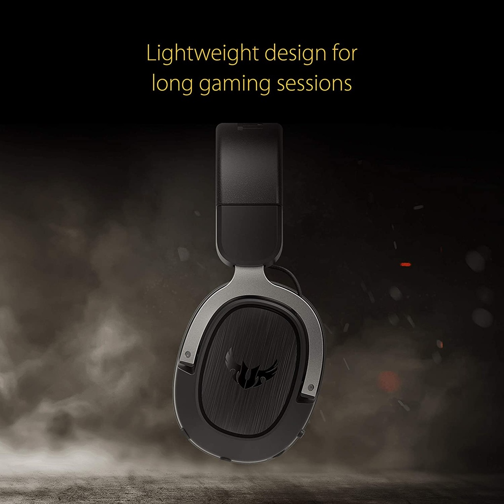 Audífonos Gamer ASUS TUF Gaming H3 7.1, Alámbrico 1.3 Metros + 1.3 Metros 3.5mm