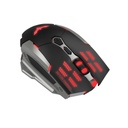 Mouse Gamer Naceb Láser NA-630 Alámbrico USB 2400DPI Negro/Plata