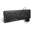 Kit De Teclado Y Mouse Vorago KM-107 USB Teclas Multimedia Resolucion 1000dpi