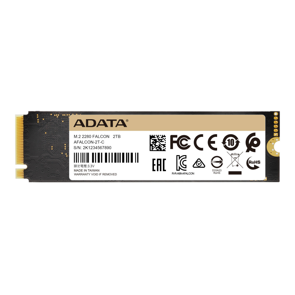 Unidad SSD Adata Falcon NVMe 2TB PCI Express 3.0 M.2