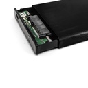 Gabinete De Disco Duro Vorago HDD-102 2.5'' 2TB SATA - USB 2.0