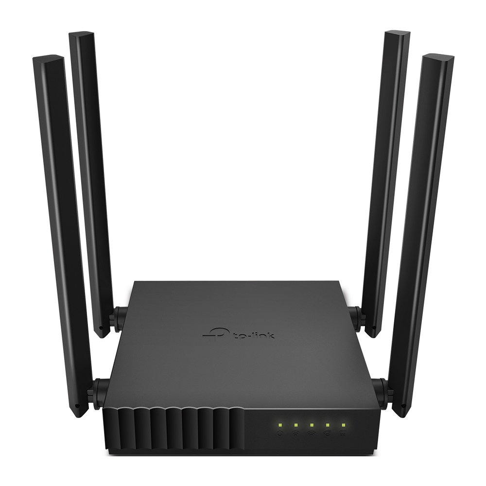 Router TP-Link Ethernet ARCHER C50 V6 Inalámbrico 867Mbit/s 4x RJ-45 2.4/5GHz 4 Antenas Externas de 5dBi