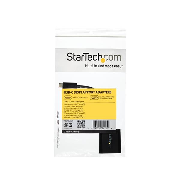 Adaptador De Video StarTech CDP2VGA USB C - VGA