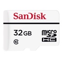 Memoria Flash SanDisk 32GB microSDXC Clase 10 para Monitoreo por Video de Gran Resistencia (sdsdqq-032g-g46a)
