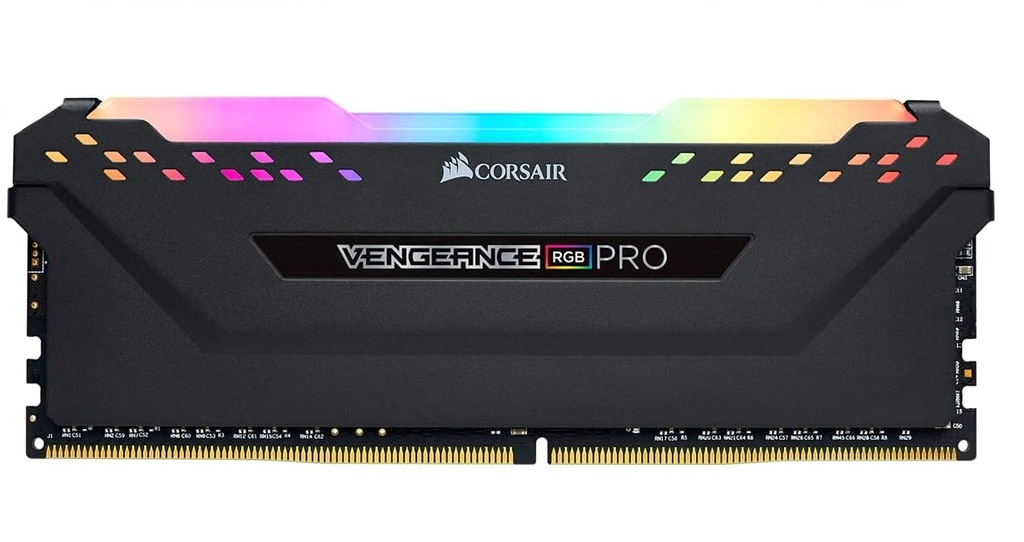 Memoria RAM Corsair Vengeance RGB Pro Black DDR4 3600MHz 16GB CL18