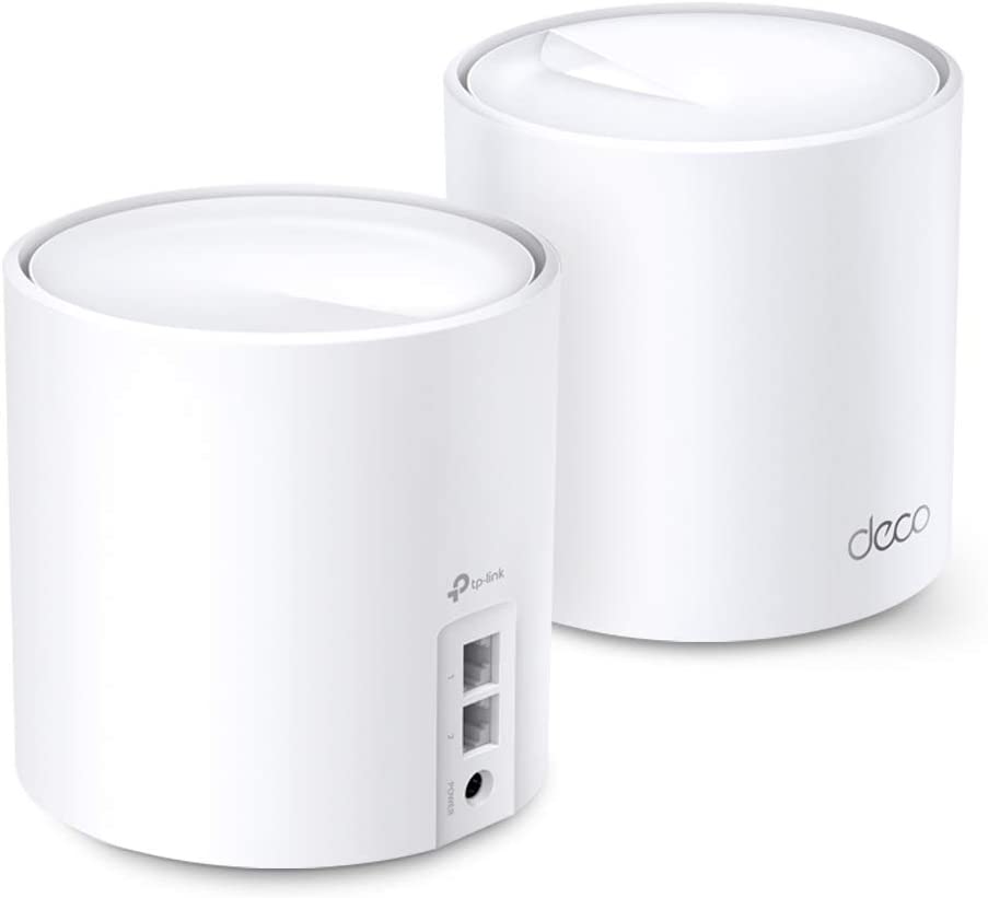 Router TP-Link con Sistema de Red Wi-Fi en Malla DECO X20 1201Mbit/s 2.4/5GHz 4 Antenas Internas 2 Piezas