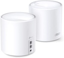 Router TP-Link con Sistema de Red Wi-Fi en Malla DECO X20 1201Mbit/s 2.4/5GHz 4 Antenas Internas 2 Piezas
