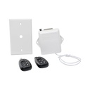 Receptor Universal con Conexión Directa al Keybus del Panel de Alarma con Relevador Auxiliar para Abrir Puertas de Garage o Apli