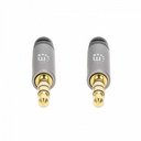 Cable Auxiliar Manhattan 355995 3.5mm Macho - 3.5mm Macho 2 Metros