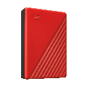 Disco duro externo Western Digital My Passport WDBPKJ0040 4TB Rojo (Open Box)