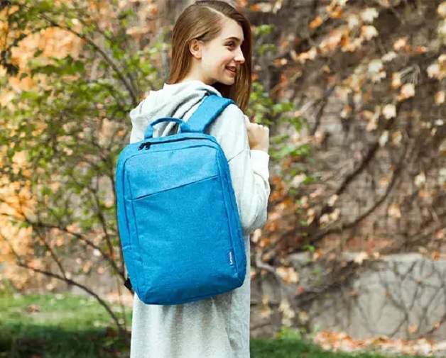 Mochila Lenovo De Poliéster B210 Para Laptop 15.6" Azul
