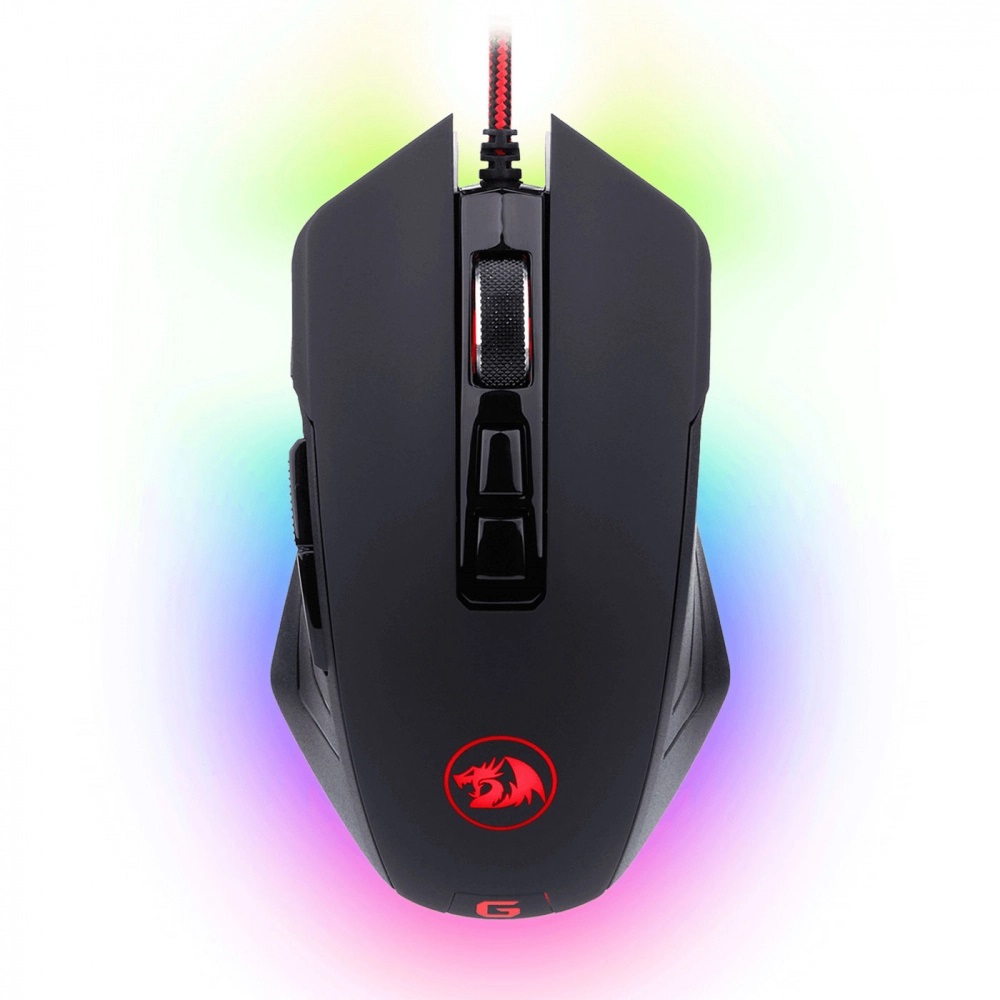 Mouse Redragon Óptico Dagger 2 M715 Alámbrico USB A 10.000DPI