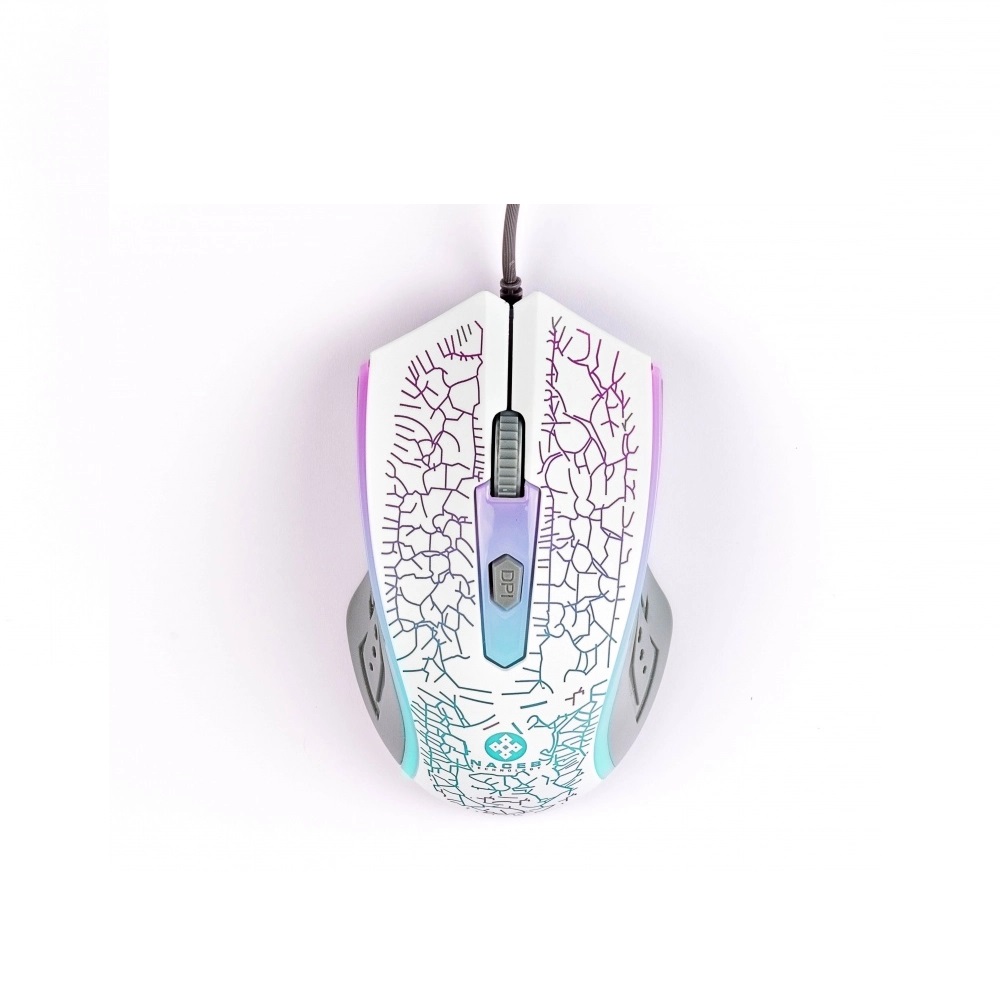 Mouse Gamer Naceb Óptico NA-592BL Alámbrico USB 1200DPI