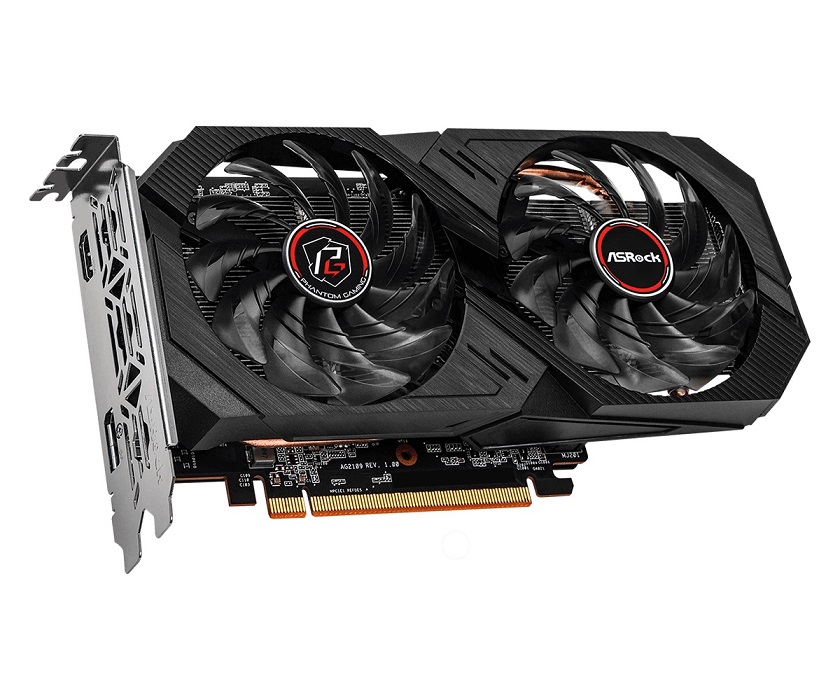 Tarjeta de video asrock amd radeon rx6500xt pcie 4.0 x4 4gb
