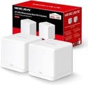 Router Mercusys Con Sistema De Red Wi-Fi En Malla Halo H30G 867Mbit/s 2.4 - 5GHz Antena Interna 2 Piezas