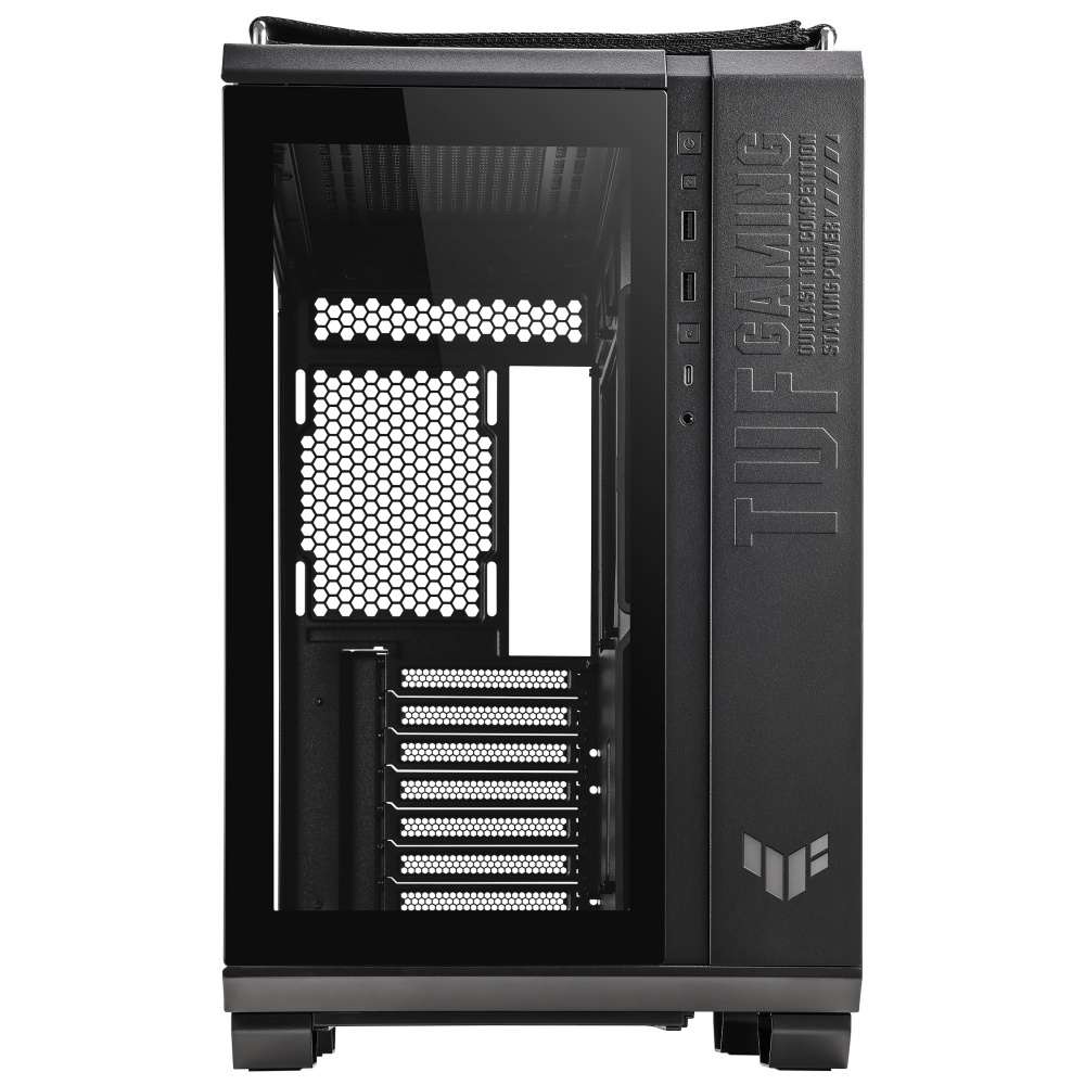 Gabinete ASUS TUF Gaming GT502 Con Ventana Midi-Tower ATX/Micro-ATX/Mini-ITX USB 3.2 Sin Fuente/Ventiladores Instalados