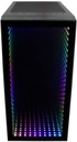 Gabinete Game Factor CSG560 Con Ventana Micro-Tower Micro ATX/Mini-ITX USB 2.0/3.0 Sin Fuente 1 Ventilador RGB Instalado