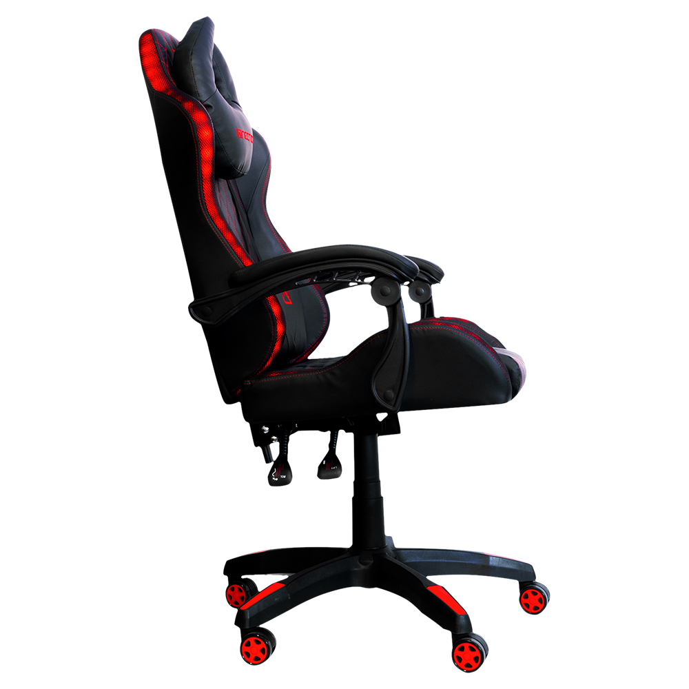 Silla Gamer Necnon NSG-RGB 1 Hasta 150kg Con Descansabrazos