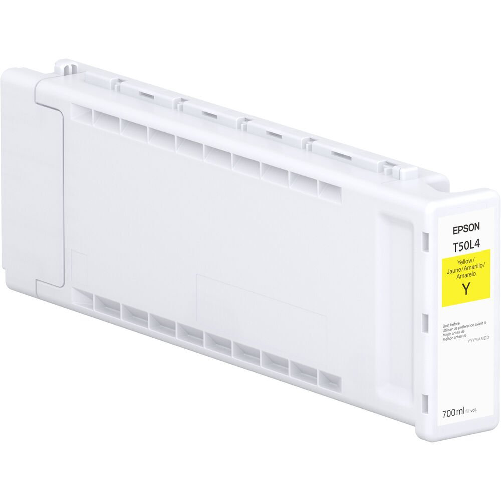 Cartucho De Tinta Epson T50L UltraChrome XD3 Amarillo 700ml Para SureColor T7770D 44"