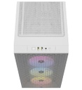 Gabinete Corsair 3000D RGB AIRFLOW Con Ventana Midi-Tower ATX USB 3.2 Sin Fuente 3 Ventiladores RGB Instalados