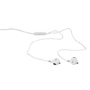 Audifonos vorago ep-306 tipoc aislamiento superbass  1.2mt manos libres blanco -