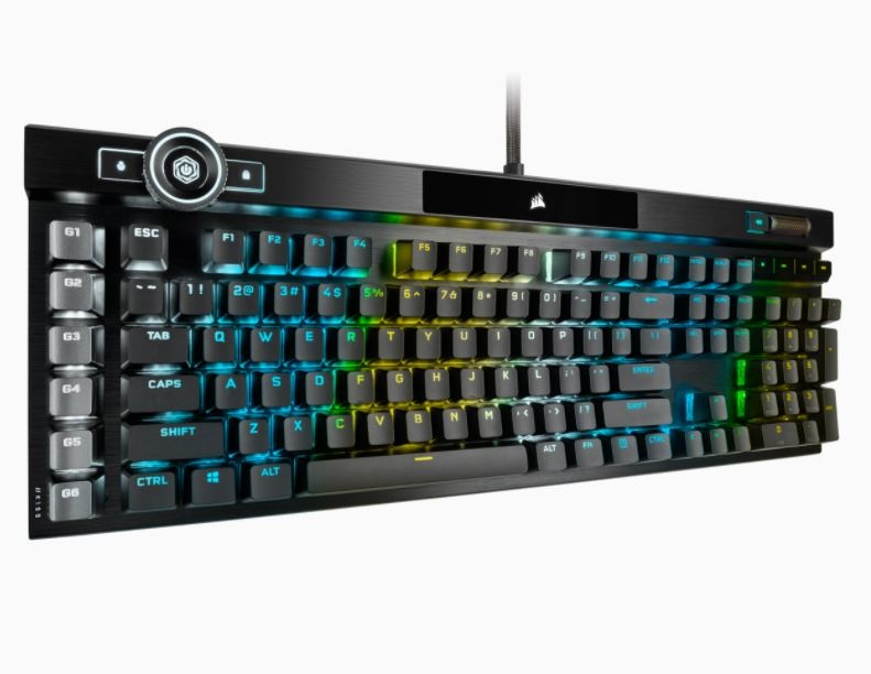Teclado Mecánico Gamer Corsair K100 RGB Corsair OPX Alámbrico Inglés