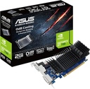 Tarjeta de Video Asus Silent GeForce GT730 2GB Low Profile GDDR5 PCIe 2.0 1xHDMI 1xDVI-D 1xDP