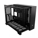 Gabinete Corsair con Ventana 2500D AIRFLOW Midi-Tower Micro-ATX/Mini-ITX USB 3.2 Sin Fuente Sin Ventiladores Instalados