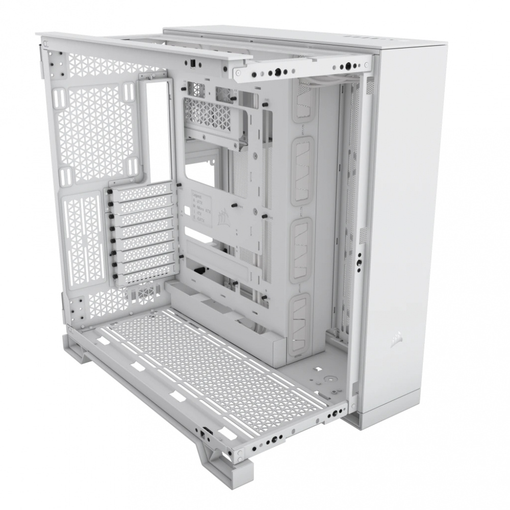 Gabinete Corsair 6500D AIRFLOW Con Ventana Midi Tower ATX USB 3.1 Sin Fuente Sin Ventiladores Instalados