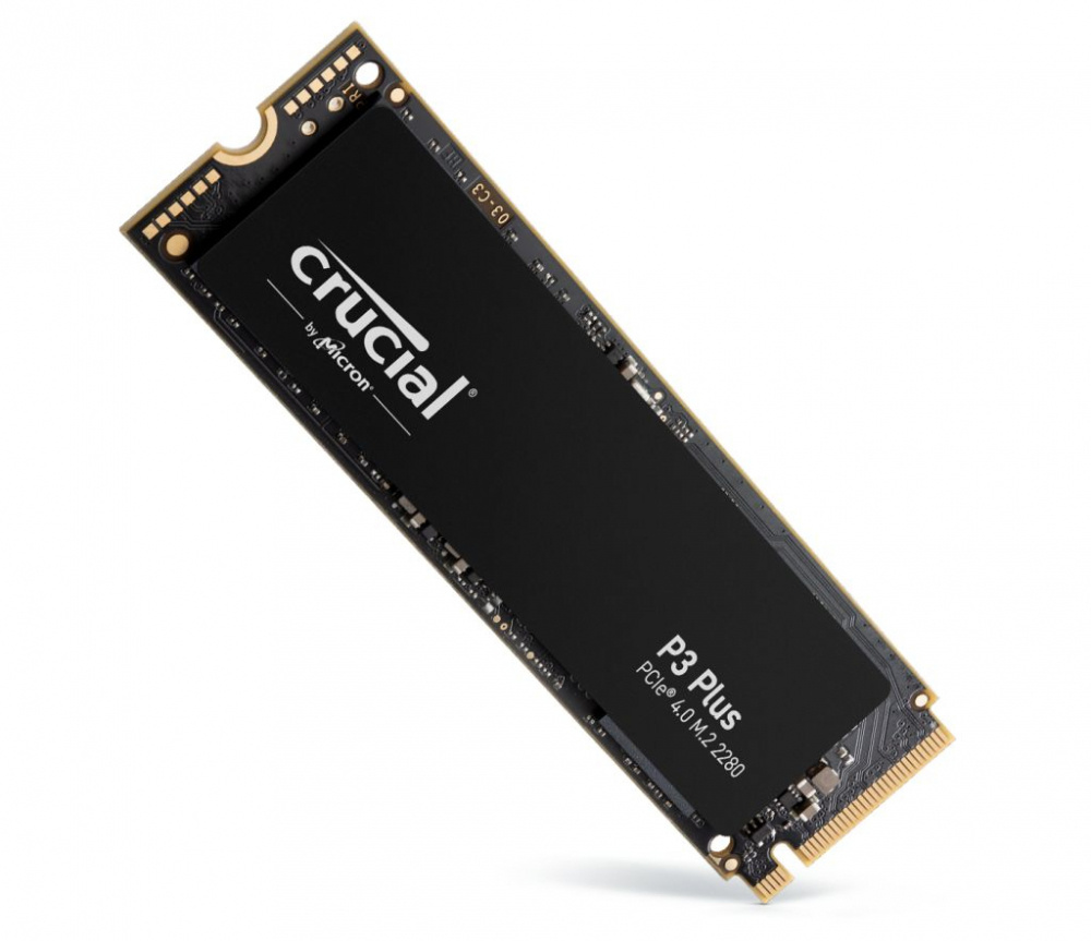 Unidad De Estado Solido SSD Crucial P3 Plus NVMe 2TB PCI Express 4.0 M.2