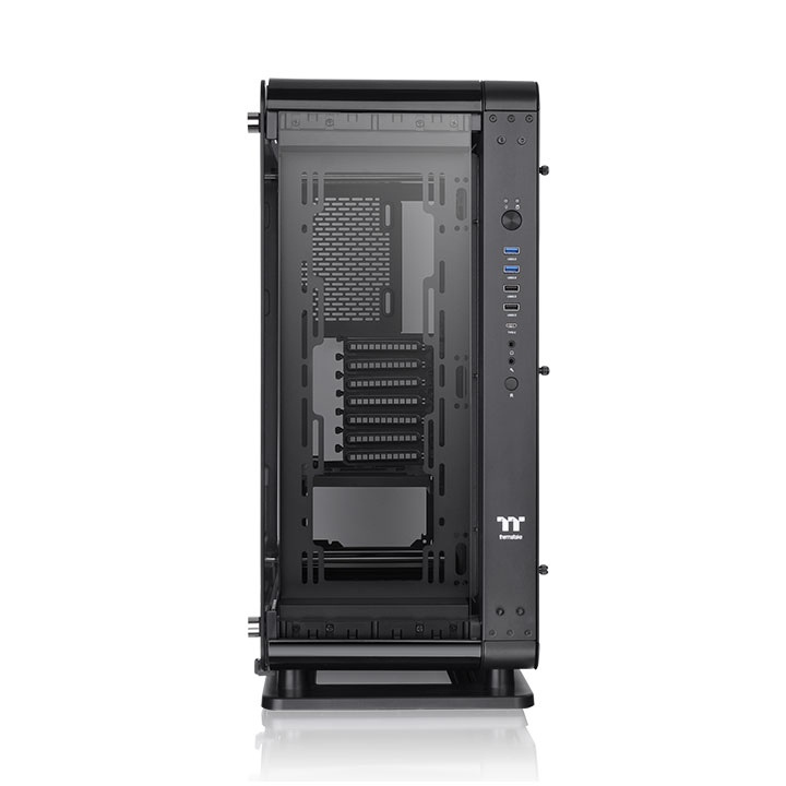 Gabinete Thermaltake Core P6 con Ventana RGB Midi-Tower ATX/Mini-ITX/Micro-ATX USB 2.0/3.0 sin Fuente sin Ventiladores Instalados