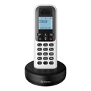 Teléfono inalámbrico steren dect 6.0 identificador de llamadas alcance hasta 25m