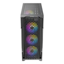 Gabinete Antec AX90 con Ventana Midi-Tower ATX/ITX/Micro-ATX USB 3.0/2.0 sin Fuente 4 Ventiladores Instalados ARGB
