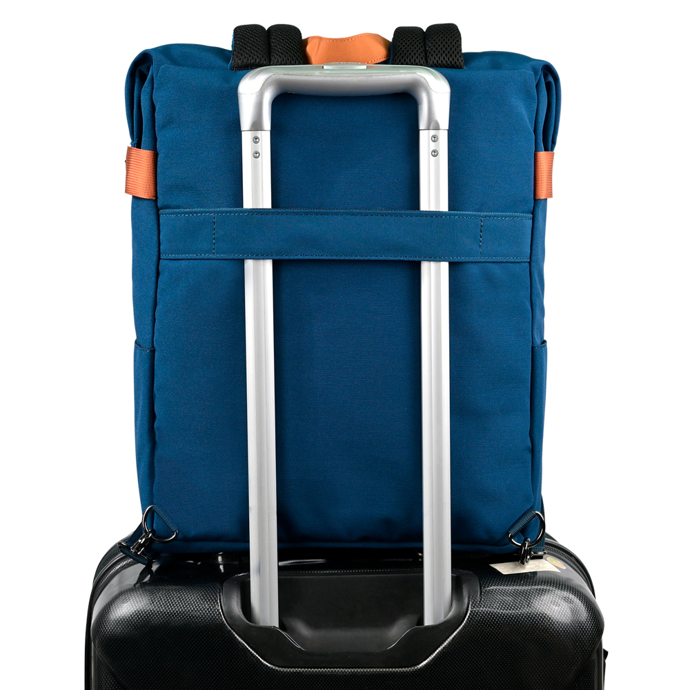 Mochila Vintage De Poliéster Vorago BP-301-BL Para Laptop 15.6"