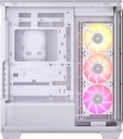 Gabinete Corsair Icue Link 3500X RGB Midi-Tower Mini-ITX/Micro-ATX/ATX/E-ATX USB 3.2 sin Fuente 3 Ventiladores RGB Instalados