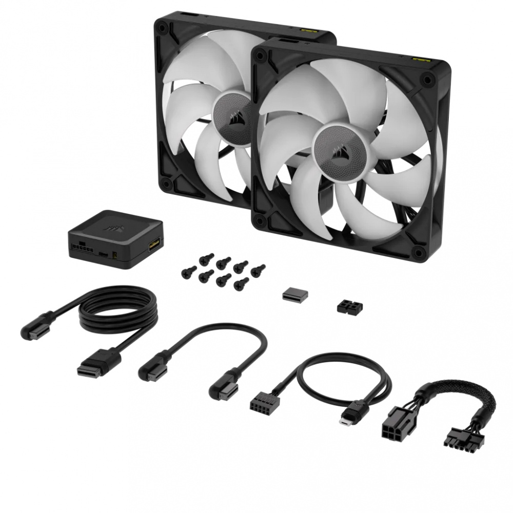 Ventilador Corsair iCUE LINK RX140 RGB 140mm 300 - 1700RPM 2 Piezas