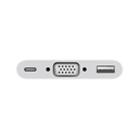 Adaptador Multipuerto Apple USB C Macho - VGA Hembra Para Mac