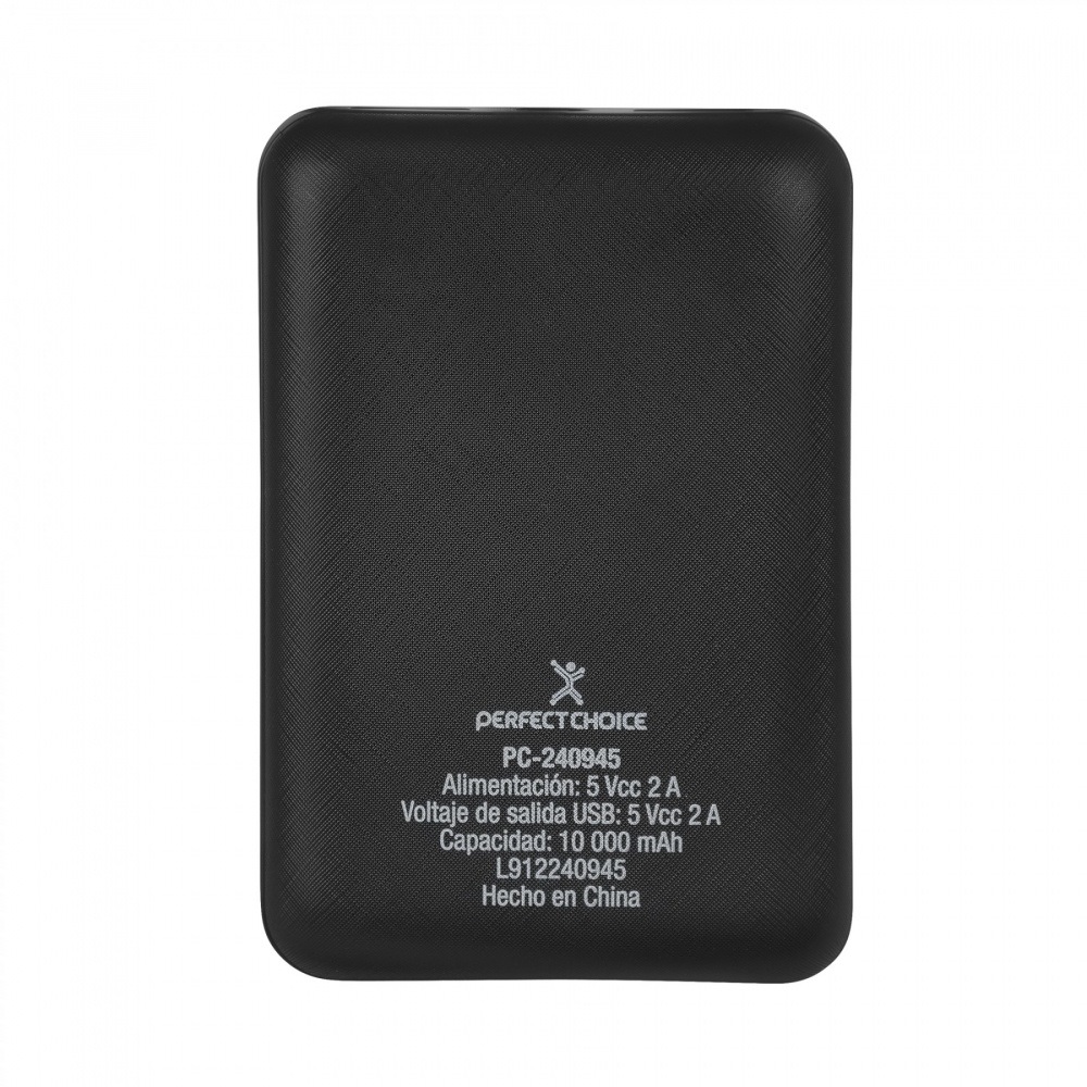 Cargador Portátil Perfect Choice Power Bank Compacto 10.000mAh
