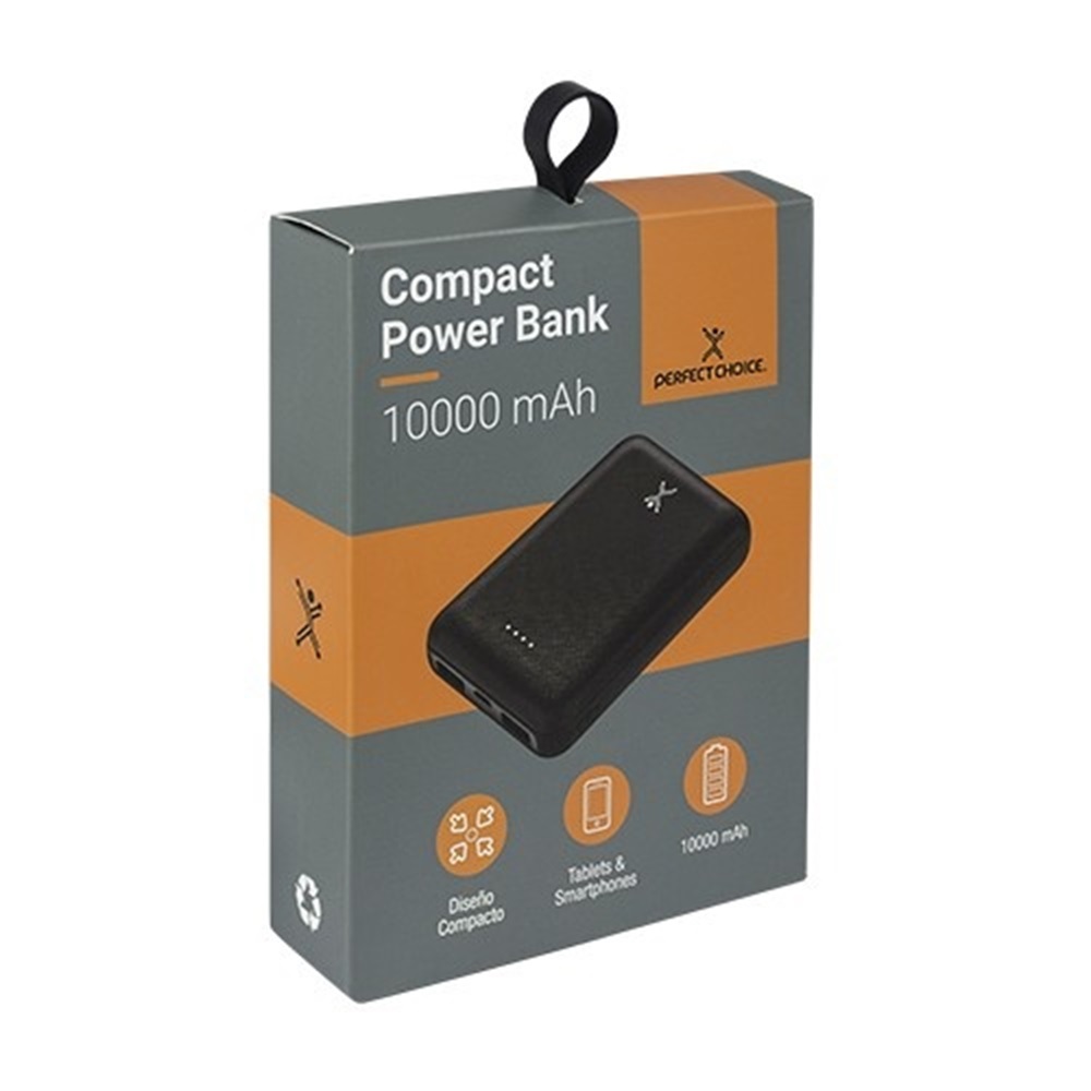 Cargador Portátil Perfect Choice Power Bank Compacto 10.000mAh
