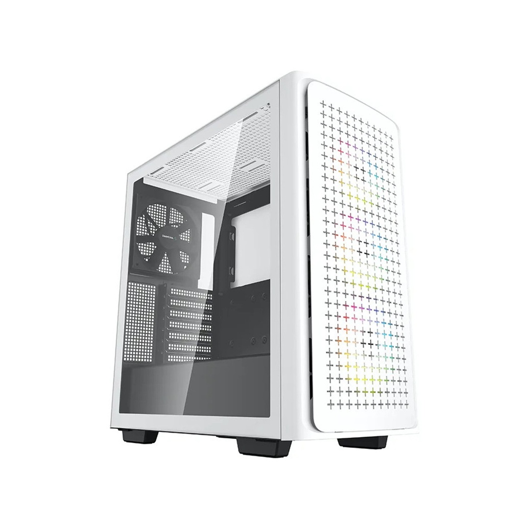 Gabinete DeepCool CK560 Con Ventana RGB Midi-Tower Mini-ITX/Micro-ATX/ATX/E-ATX USB 3.0 Sin Fuente