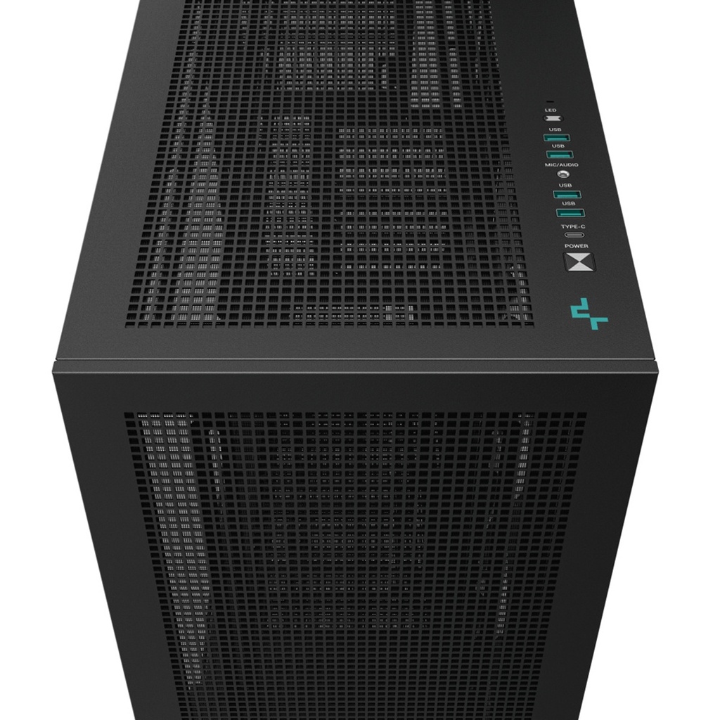 Gabinete DeepCool Con Ventana Morpheus Tower Mini-ITX/Micro-ATX/ATX/EATX USB 3.0 Sin Fuente 1 Ventilador Instalado