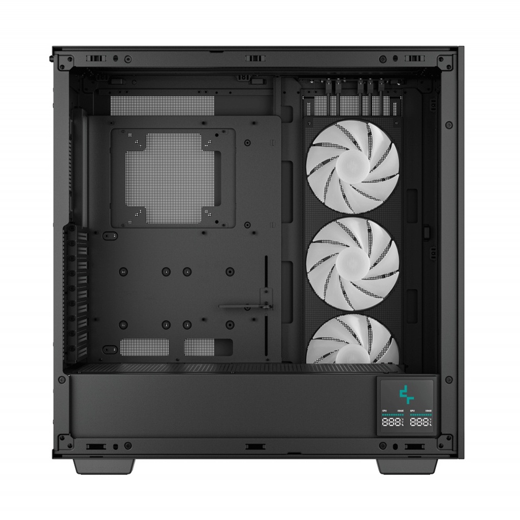 Gabinete DeepCool Con Ventana Morpheus Tower Mini-ITX/Micro-ATX/ATX/EATX USB 3.0 Sin Fuente 1 Ventilador Instalado