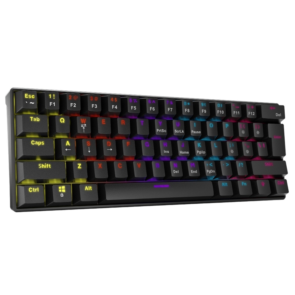 Teclado Mecánico Gamer XPG Summoner Mini RGB 60% Switch Outemu Red Alámbrico