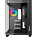 Gabinete Ocelot Gaming A-CUBE 1 Con Ventana ARGB ATX/Micro-ATX/ITX USB 3.0/2.0 Sin Fuente 3 Ventiladores ARGB Instalados