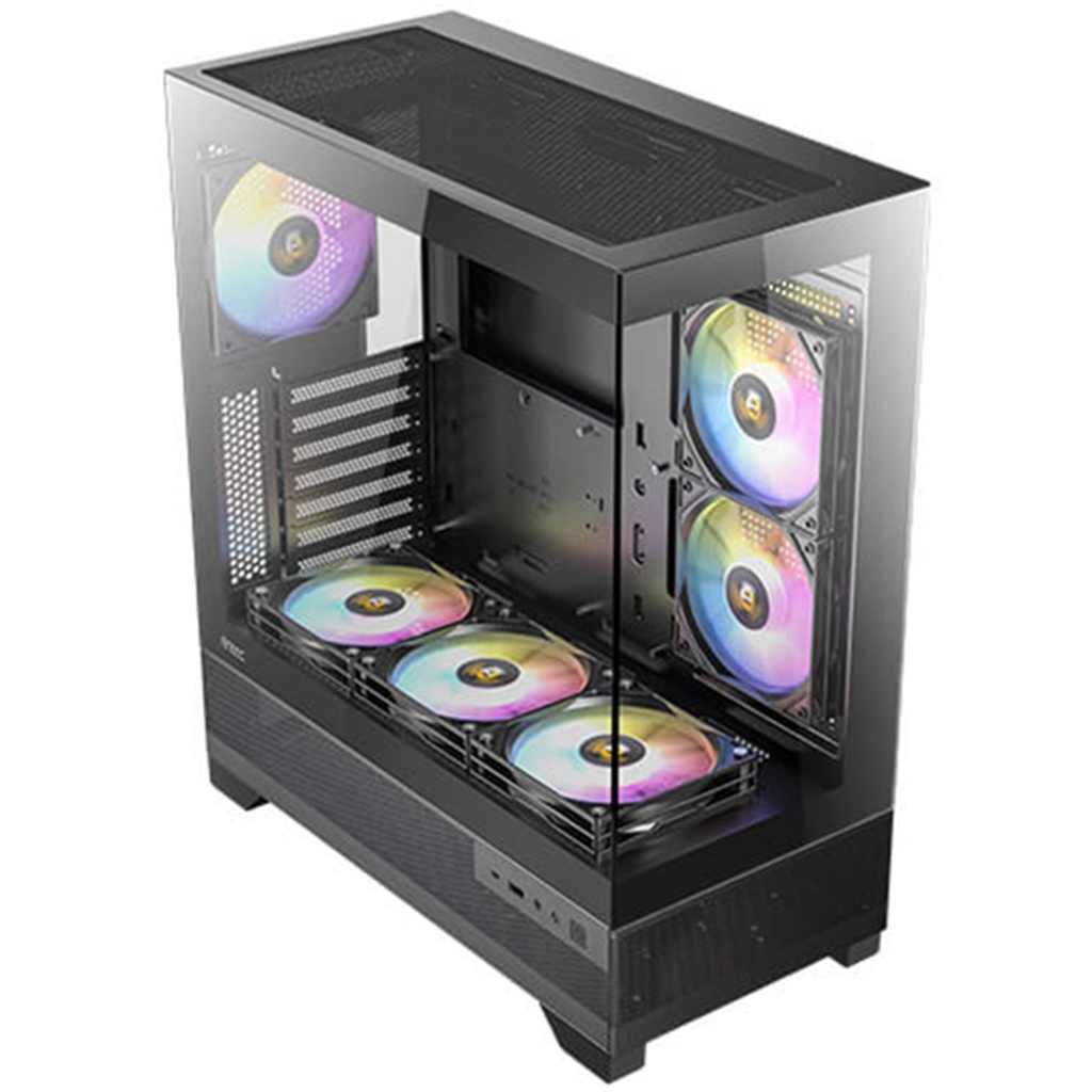 Gabinete Antec CX700 RGB ELITE Midi-Tower ATX/Micro-ATX/Mini-ITX USB 2.0/3.0 Sin Fuente 3 Ventiladores Instalados