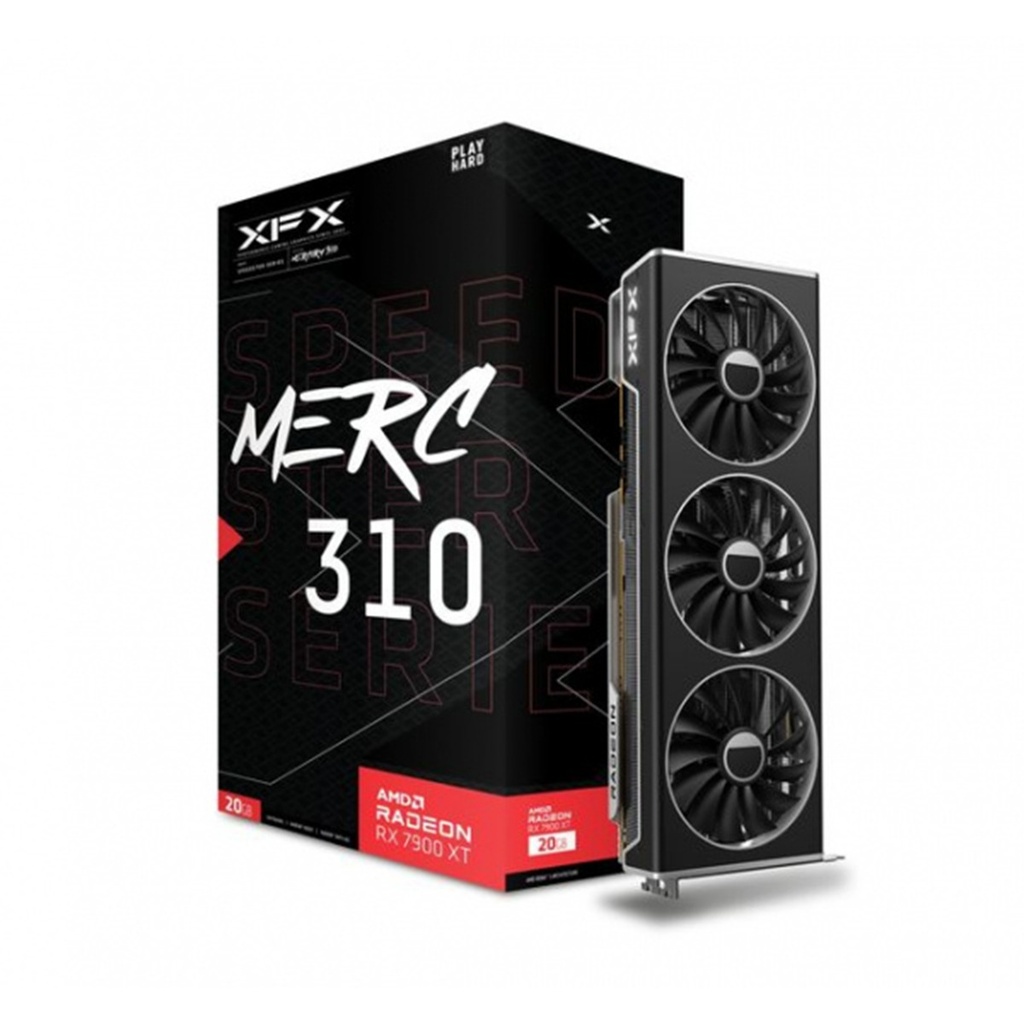 Tarjeta de Video XFX Speedster MERC 310 AMD Radeon RX 7900 XT 20GB 320-bit GDDR6 PCI Express 4.0