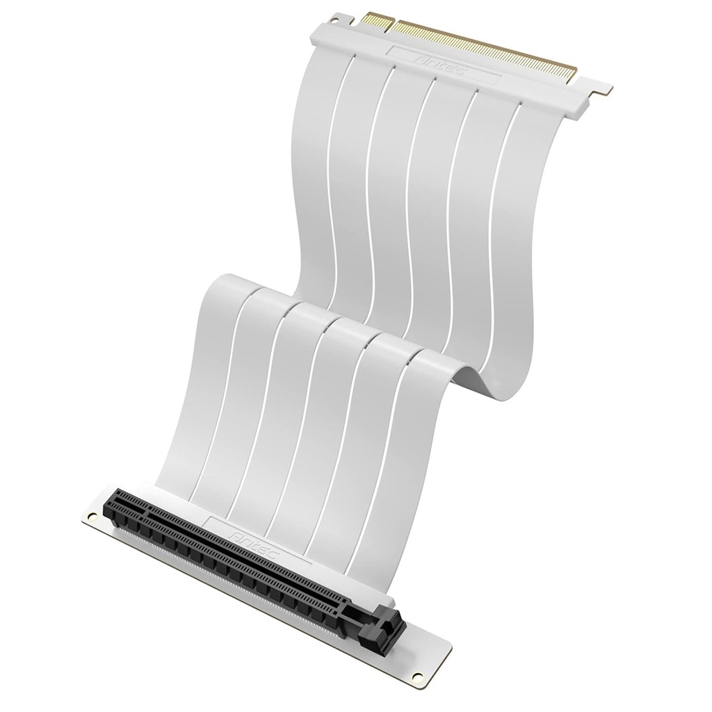 Cable de Extensión Antec AT-RCAB-W200-PCIE4-RTX40 Compatible con AMD y NVIDIA PCI Express 4.0 20cm