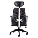 Silla Gamer Naceb NA-09S4B X-one De Malla Hasta 140kg Con Soporte Lumbar