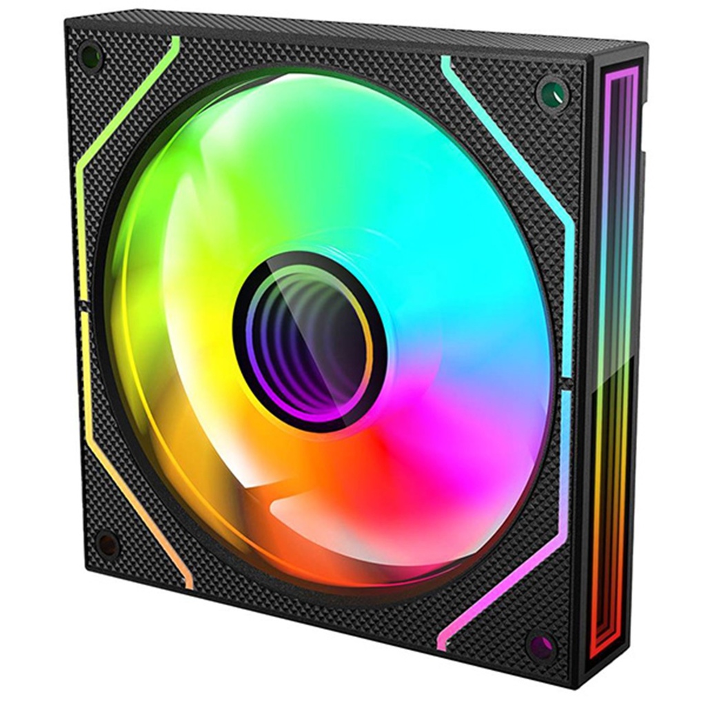 Kit Gamer 3 Ventiladores Xzeal XZ1115 ARGB 25dB 1200RPM 120mm